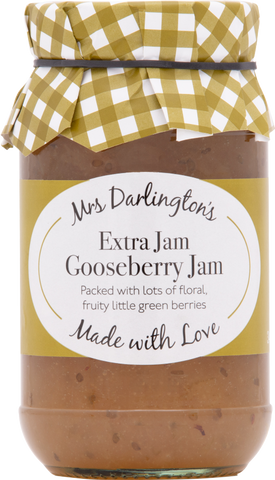 DARLINGTON'S Gooseberry Jam 340g (Pack of 6)