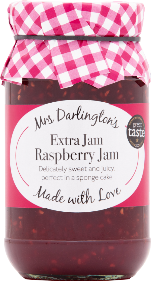 DARLINGTON'S Raspberry Jam 340g (Pack of 6)