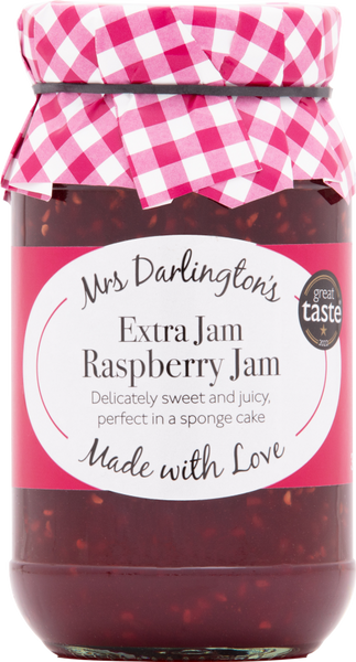 DARLINGTON'S Raspberry Jam 340g (Pack of 6)