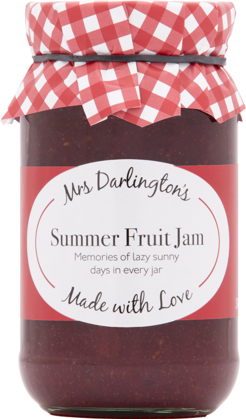 DARLINGTON'S Summer Fruit Jam 340g (Pack of 6)