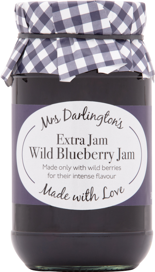 DARLINGTON'S Wild Blueberry Jam 340g (Pack of 6)