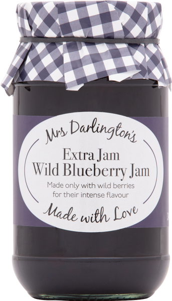 DARLINGTON'S Wild Blueberry Jam 340g (Pack of 6)