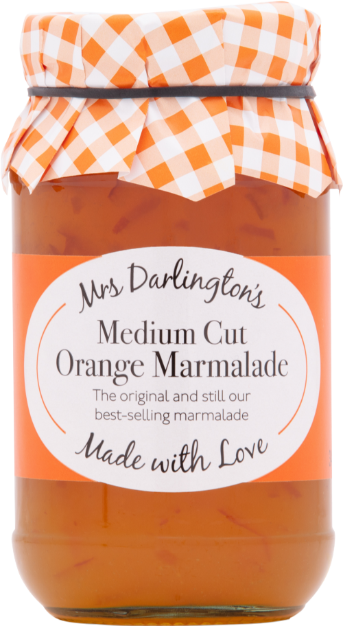 DARLINGTON'S Medium Cut Orange Marmalade 340g (Pack of 6)