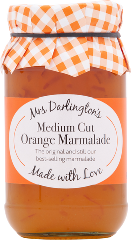 DARLINGTON'S Medium Cut Orange Marmalade 340g (Pack of 6)