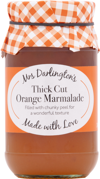 DARLINGTON'S Thick Cut Orange Marmalade 340g (Pack of 6)