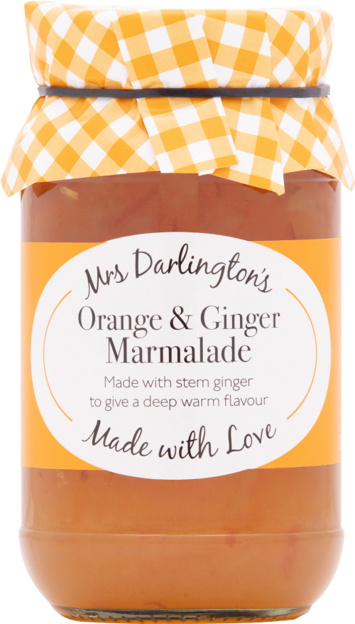 DARLINGTON'S Orange & Ginger Marmalade 340g (Pack of 6)