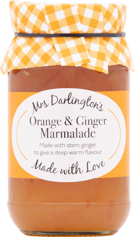 DARLINGTON'S Orange & Ginger Marmalade 340g (Pack of 6)