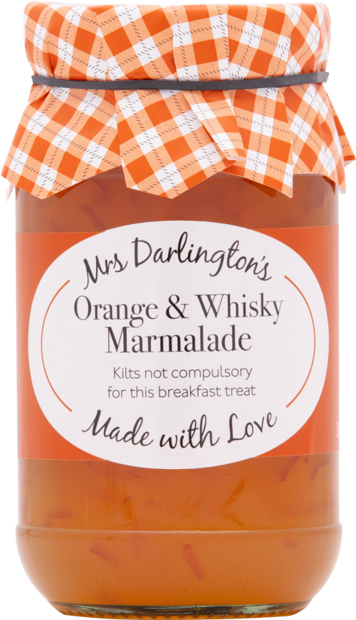 DARLINGTON'S Orange & Whisky Marmalade 340g (Pack of 6)