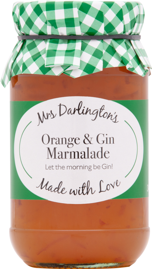 DARLINGTON'S Orange & Gin Marmalade 340g (Pack of 6)