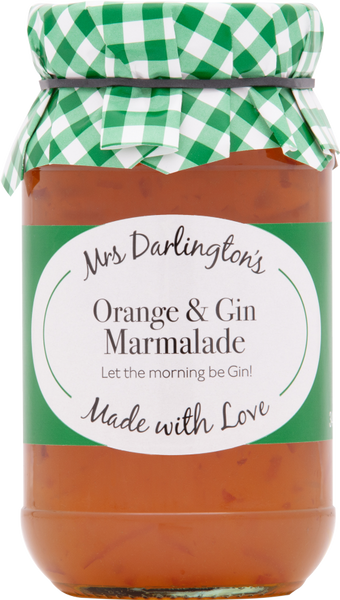 DARLINGTON'S Orange & Gin Marmalade 340g (Pack of 6)