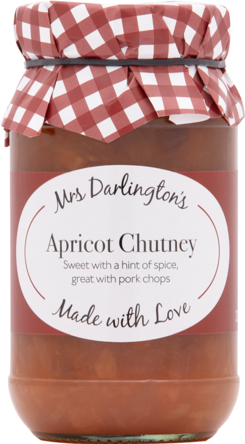 DARLINGTON'S Apricot Chutney 312g (Pack of 6)