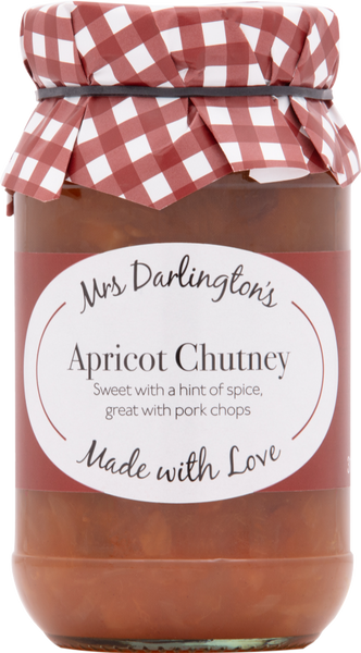 DARLINGTON'S Apricot Chutney 312g (Pack of 6)