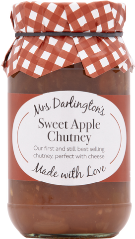 DARLINGTON'S Sweet Apple Chutney 312g (Pack of 6)