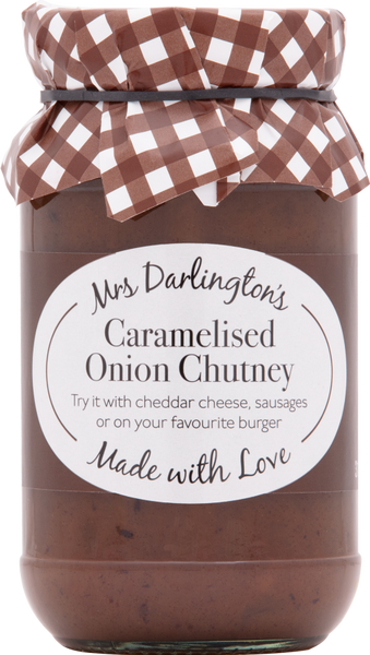 DARLINGTON'S Caramelised Onion Chutney 312g (Pack of 6)