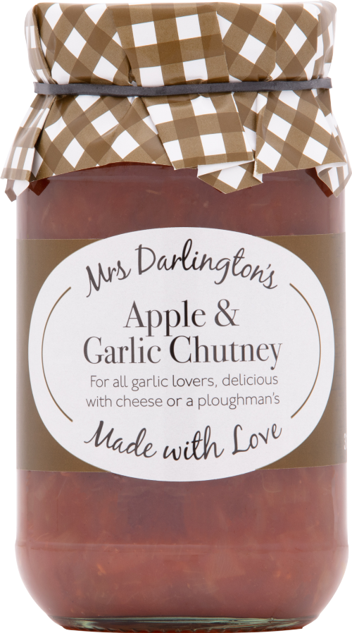 DARLINGTON'S Apple & Garlic Chutney 312g (Pack of 6)