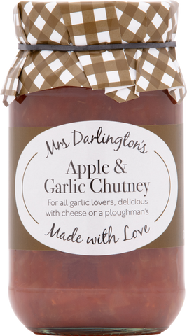 DARLINGTON'S Apple & Garlic Chutney 312g (Pack of 6)