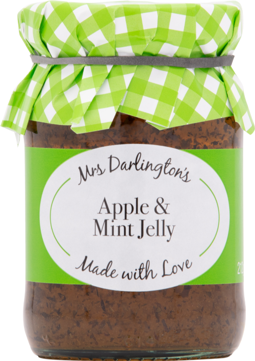 DARLINGTON'S Apple & Mint Jelly 212g (Pack of 6)