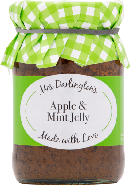 DARLINGTON'S Apple & Mint Jelly 212g (Pack of 6)