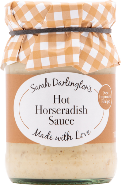 DARLINGTON'S Hot Horseradish Sauce 180g (Pack of 6)