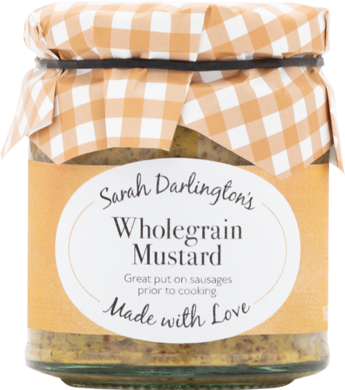 DARLINGTON'S Wholegrain Mustard 160g (Pack of 6)