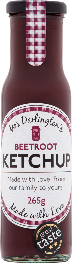 DARLINGTON'S Beetroot Ketchup 265g (Pack of 6)