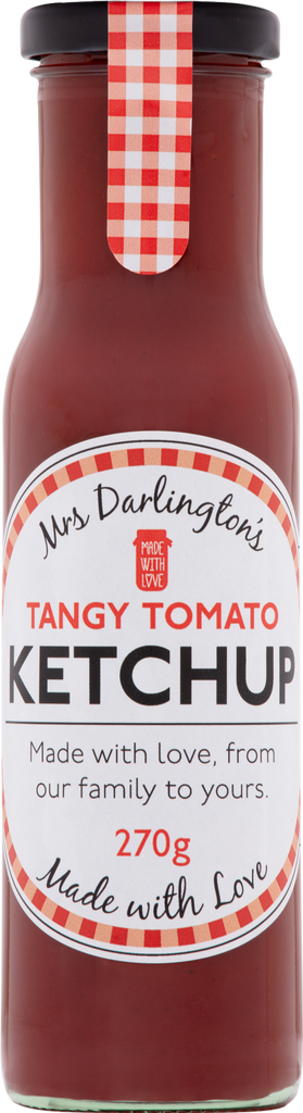 DARLINGTON'S Tangy Tomato Ketchup 270g (Pack of 6)