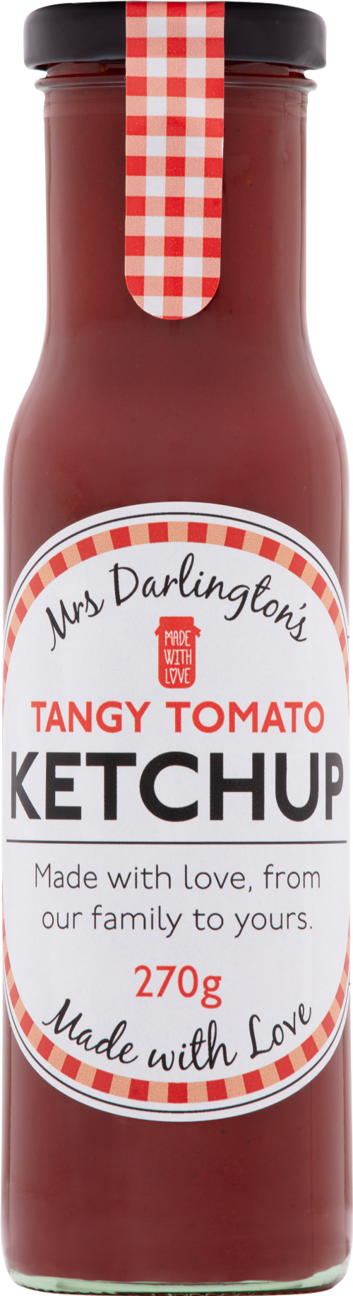 DARLINGTON'S Tangy Tomato Ketchup 270g (Pack of 6)