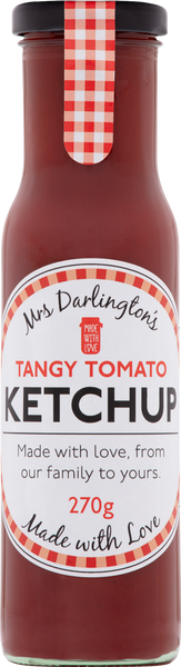 DARLINGTON'S Tangy Tomato Ketchup 270g (Pack of 6)