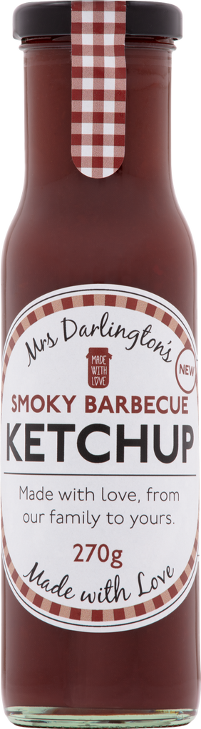 DARLINGTON'S Smoky Barbecue Ketchup 270g (Pack of 6)