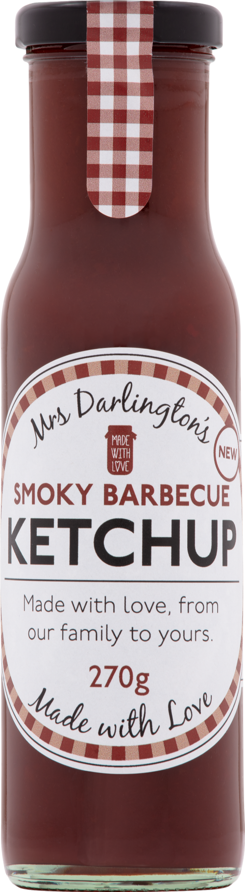 DARLINGTON'S Smoky Barbecue Ketchup 270g (Pack of 6)