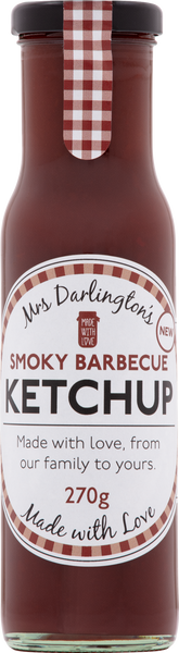 DARLINGTON'S Smoky Barbecue Ketchup 270g (Pack of 6)