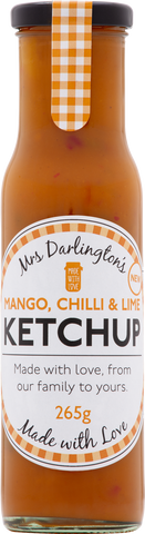 DARLINGTON'S Mango, Chilli & Lime Ketchup 265g (Pack of 6)