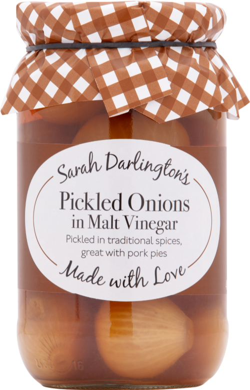 DARLINGTON'S Pickled Onions in Malt Vinegar 450g (Pack of 6)