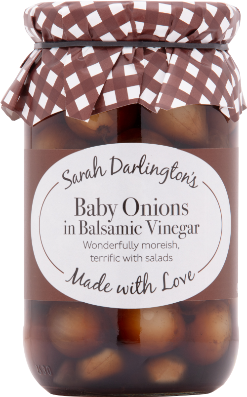 DARLINGTON'S Baby Onions in Balsamic Vinegar 450g (Pack of 6)