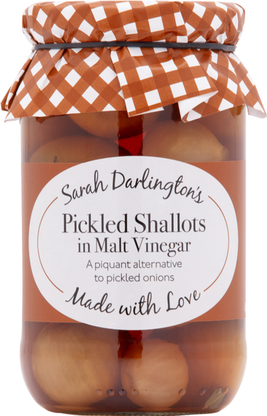 DARLINGTON'S Pickled Shallots in Malt Vinegar 439g (Pack of 6)