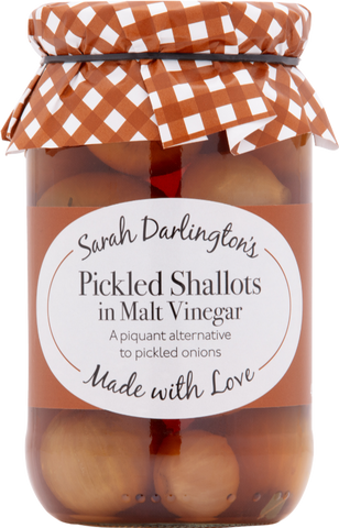 DARLINGTON'S Pickled Shallots in Malt Vinegar 439g (Pack of 6)