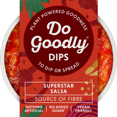 DO GOODLY DIPS Superstar Salsa 150g (Pack of 6)