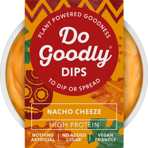 DO GOODLY DIPS Nacho Cheeze 150g (Pack of 6)
