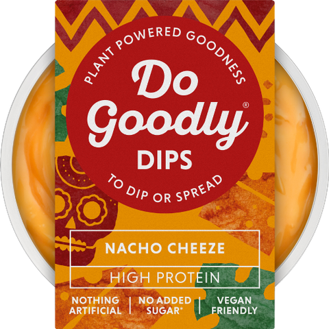 DO GOODLY DIPS Nacho Cheeze 150g (Pack of 6)