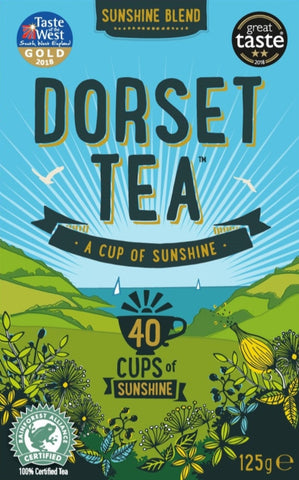 DORSET TEA Sunshine Blend 40 Teabags 125g (Pack of 12)