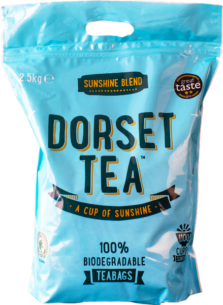 DORSET TEA Sunshine Blend Catering Pack - 1100 Teabags (Pack of 2)