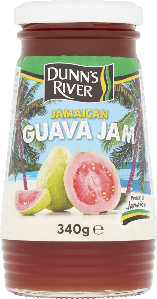 DUNN'S RIVER Jamaican Guava Jam 340g (Pack of 6)