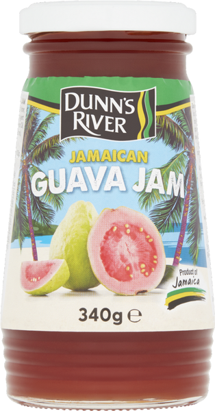 DUNN'S RIVER Jamaican Guava Jam 340g (Pack of 6)