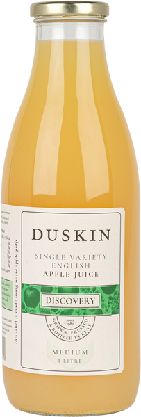 DUSKIN Single Variety English Apple Juice Discovery (Med) 1L (Pack of 6)