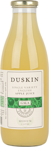 DUSKIN Single Variety English Apple Juice - Gala (Medium) 1L (Pack of 6)