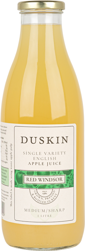 DUSKIN Single Variety English Apple Juice - Red Windsor1L (Pack of 6)