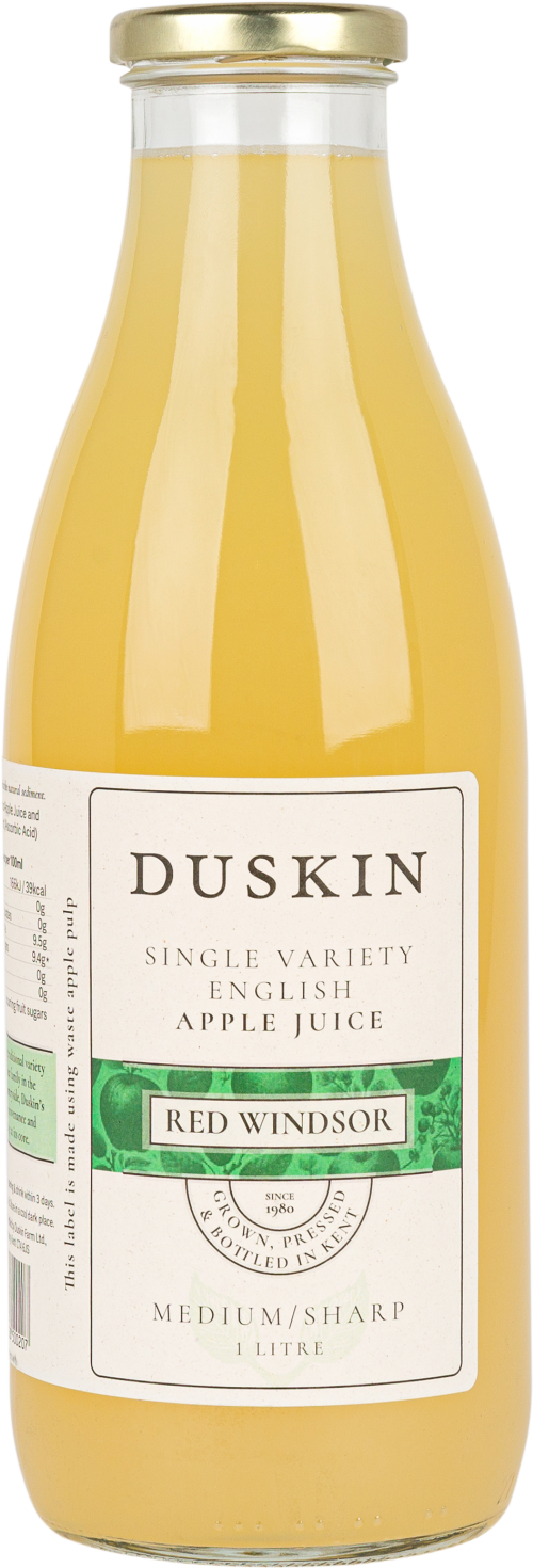 DUSKIN Single Variety English Apple Juice - Red Windsor1L (Pack of 6)