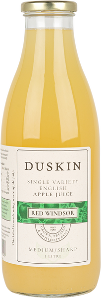 DUSKIN Single Variety English Apple Juice - Red Windsor1L (Pack of 6)