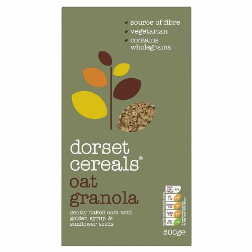 DORSET CEREALS Simply Oat Granola 500g (Pack of 5)