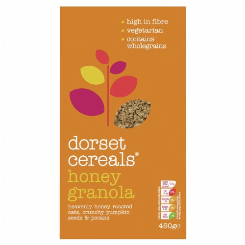 DORSET CEREALS Honey Granola 450g (Pack of 5)